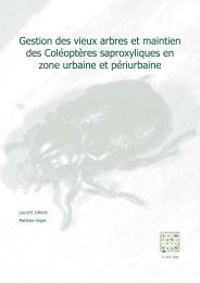 Gestion des vieux arbres et maintien des ColÃ©optÃ¨res ... - CSCF