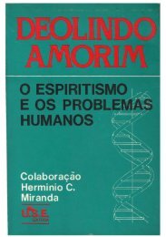 O Espiritismo e os problemas Humanos - Deolindo ... - ViaSantos