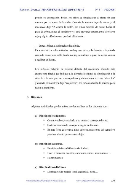 NÂº 3 01/12/2008 - enfoqueseducativos.es