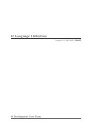 R Language Definition