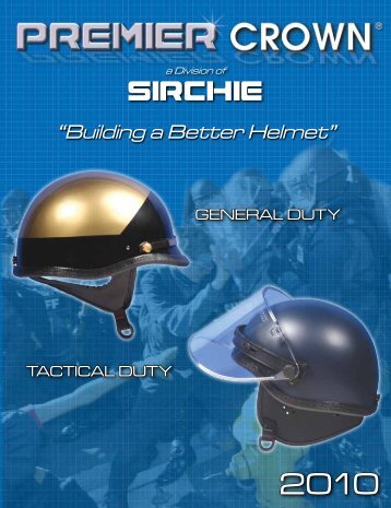 Download Premier Crown 2010 Catalog - Sirchie