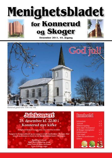 Menighetsbladet 04/11 - Den norske kirke i Drammen