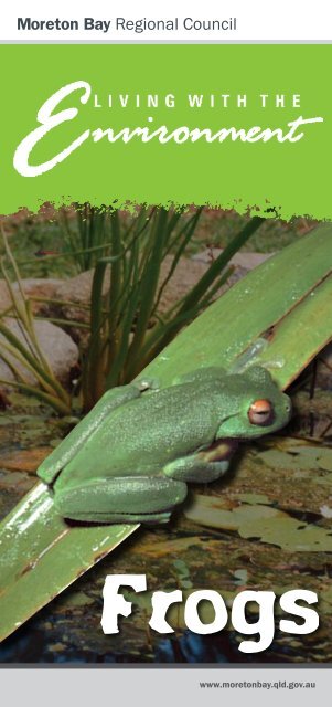 Frogs Booklet - Moreton Bay Regional Council