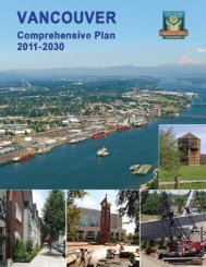 Vancouver Comprehensive Plan 2011-2030 - City of Vancouver