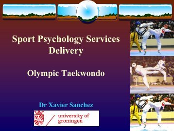 Sport Psychology & Taekwondo