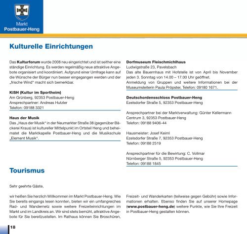 Bürgerinformation - Postbauer-Heng