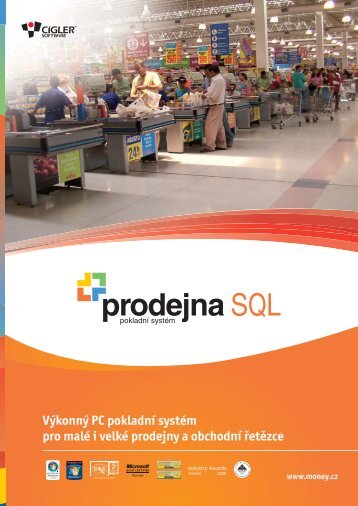 Prodejna SQL Datasheet - Cígler software, a.s.
