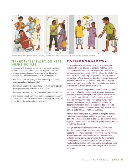 erradiquemos la violencia contra las mujeres - Oxfam International ...