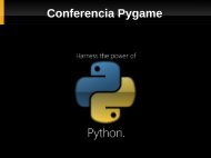 Juegos en Python - Software Libre