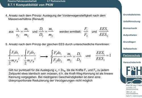 8.7 Sicherheitsmaßnahmen zum Partnerschutz - Karosserietechnik ...