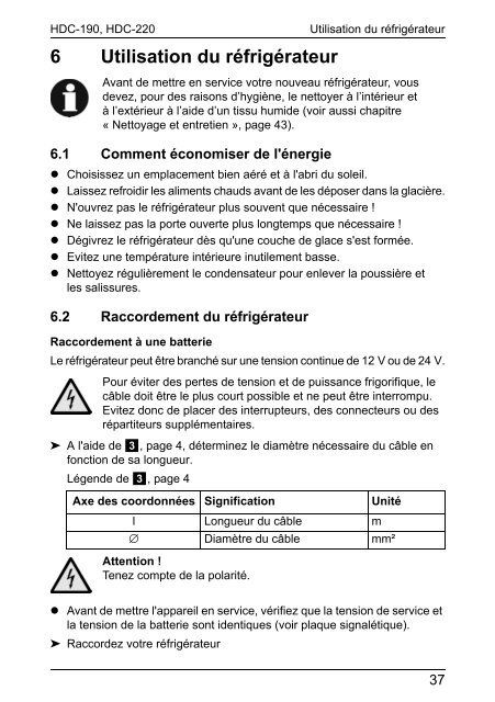 Instrucciones de uso - Marine by Dometic Group