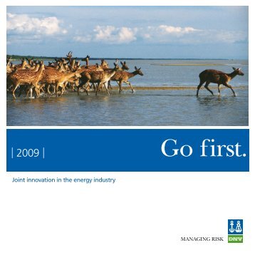 2009 brochure: Go first - DNV