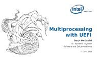 Multiprocessing with UEFI