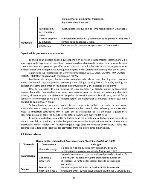 Universidad Centroamericana - Capacity4Dev - Europa