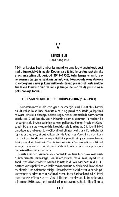 Valge Raamat: Eesti rahva kaotustest okupatsioonide läbi - Riigikogu