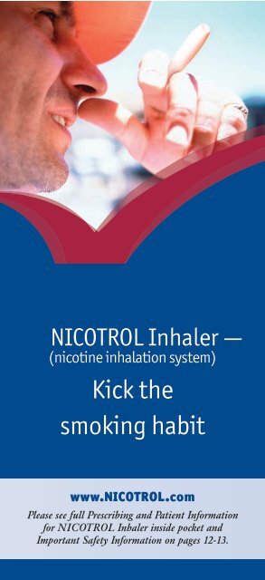 Nicotrol Patient Brochure - PfizerPro