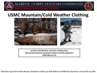 USMC Mountain/Cold Weather Clothing