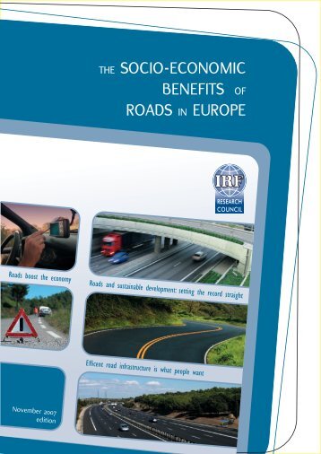 THE SOCIO-ECONOMIC BENEFITS OF ROADS IN EUROPE