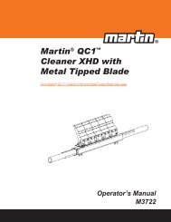 Operator Manual - M3722 - Martin Engineering
