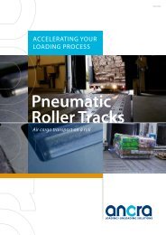 Pneumatic Roller Tracks - Ancra Systems