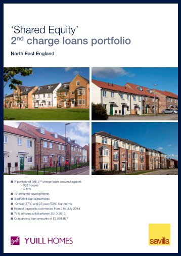 Yuill Homes, Shared Equity Portfolio - Savills