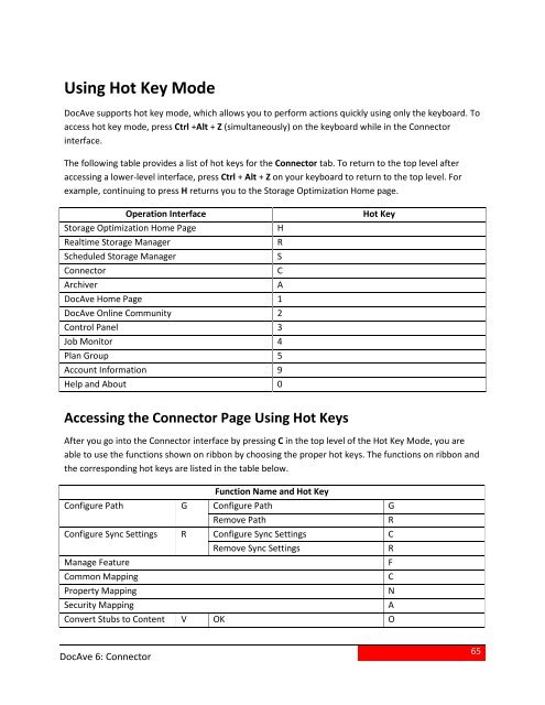 DocAve 6 Service Pack 3 Connector User Guide - AvePoint