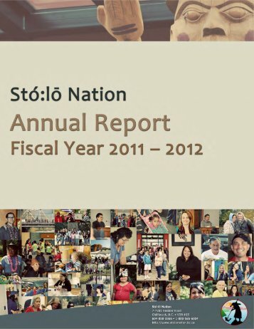 2011-2012 Annual Report - Sto:lo Nation