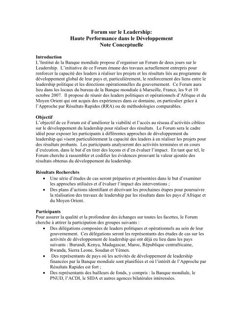 Note conceptuelle  Euromedina