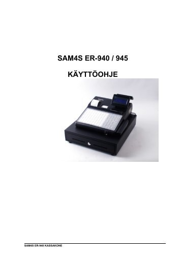 ER-940/950 - Kassatiimi