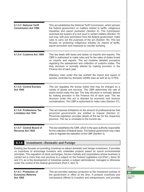 Environmental Law in Pakistan - IUCN