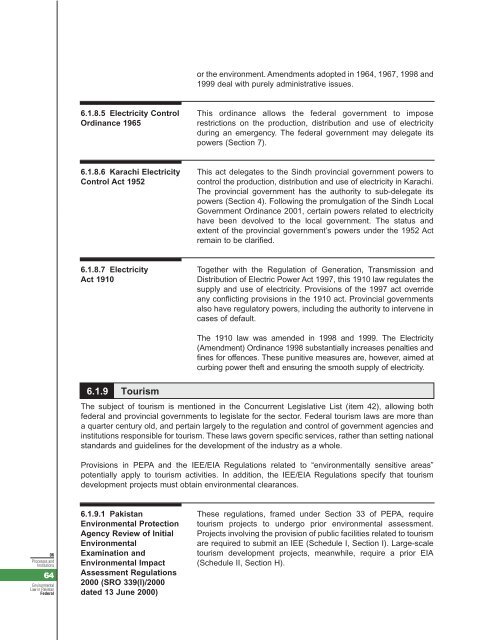 Environmental Law in Pakistan - IUCN