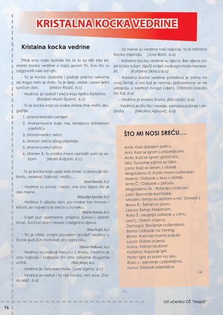 Skolski list - Mejasi3.pdf - Osnovna škola "Mejaši" Split