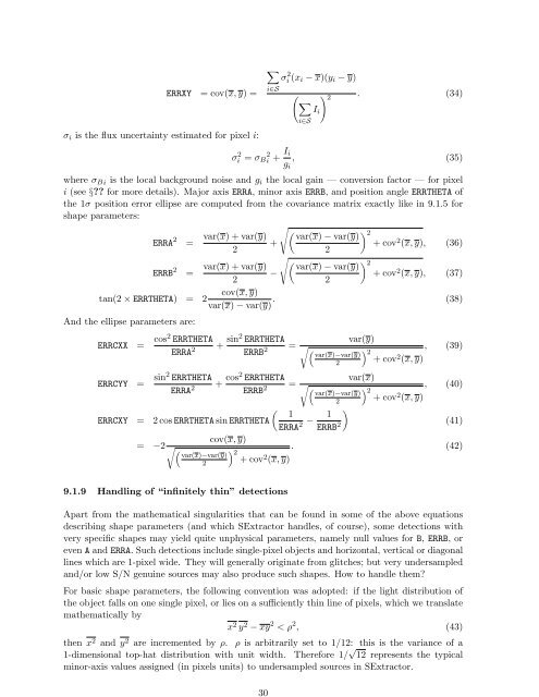 SExtractor Draft - METU Astrophysics