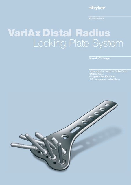 VariAx 2 Compression Plating System