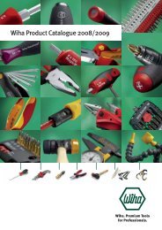 Wiha Product Catalogue 2008/2009 - KAVON CZ sro