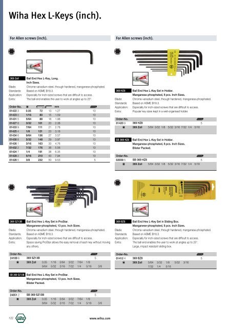 Wiha Product Catalogue 2008/2009 - KAVON CZ sro