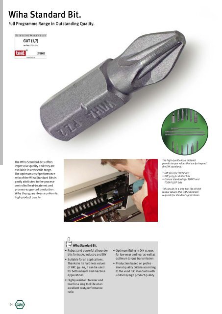 Wiha Product Catalogue 2008/2009 - KAVON CZ sro