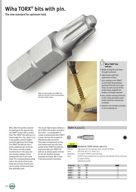 Wiha Product Catalogue 2008/2009 - KAVON CZ sro