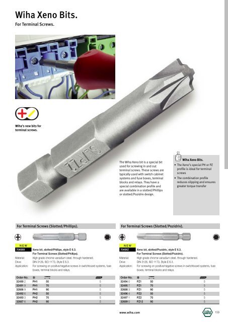 Wiha Product Catalogue 2008/2009 - KAVON CZ sro