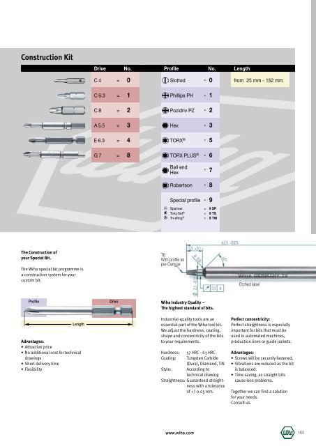 Wiha Product Catalogue 2008/2009 - KAVON CZ sro