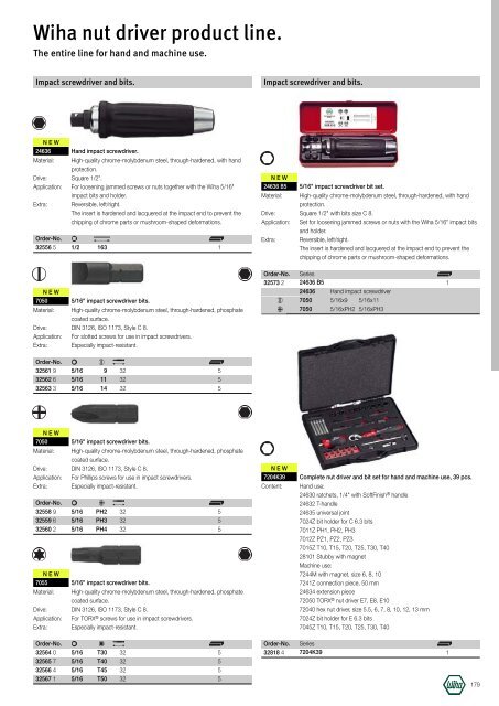 Wiha Product Catalogue 2008/2009 - KAVON CZ sro