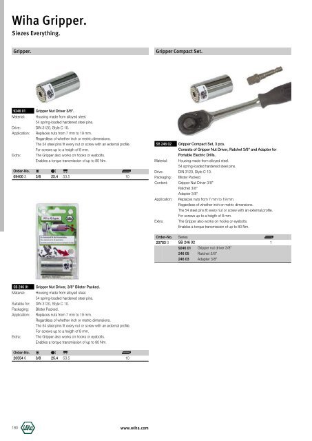 Wiha Product Catalogue 2008/2009 - KAVON CZ sro