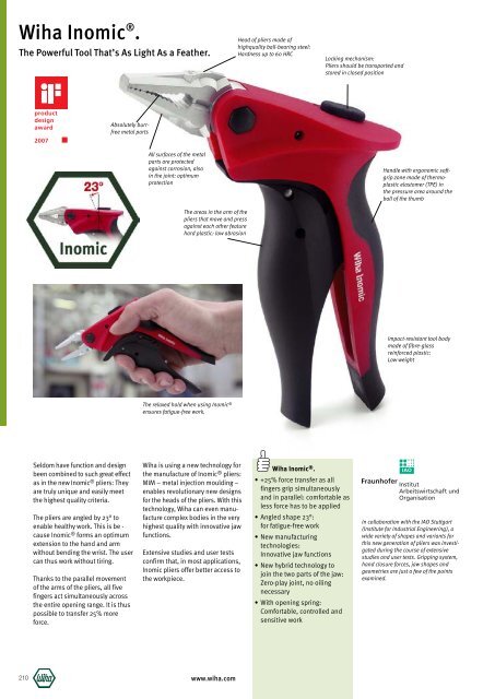 Wiha Product Catalogue 2008/2009 - KAVON CZ sro