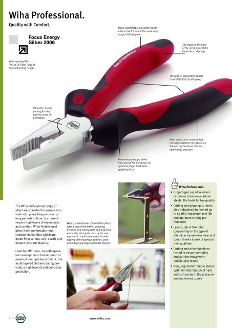 Wiha Product Catalogue 2008/2009 - KAVON CZ sro