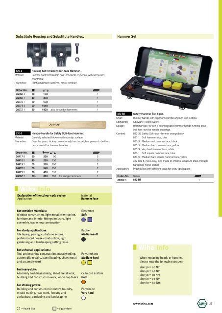 Wiha Product Catalogue 2008/2009 - KAVON CZ sro