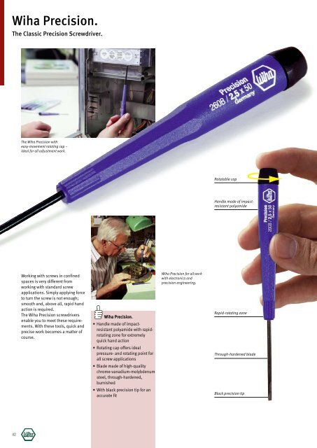 Wiha Product Catalogue 2008/2009 - KAVON CZ sro