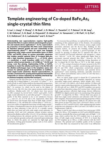 Template engineering of Co-doped BaFe2As2 single-crystal thin films