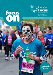 Marathon fever - Cancer Focus Northern Ireland