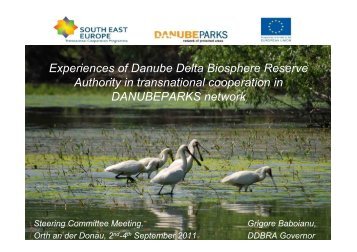 Review DANUBEPARKS by Danube Delta Biosphere Reserve