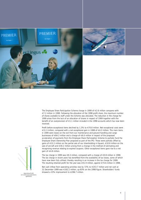 Annual Report 1999 in PDF - Aer Lingus